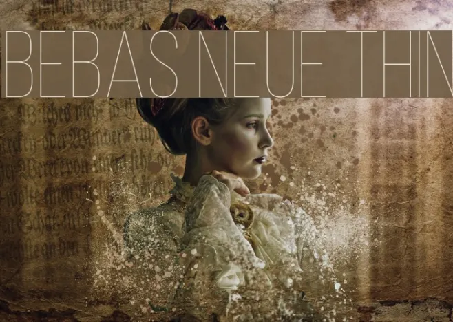 Bebas Neue Thin Example 3