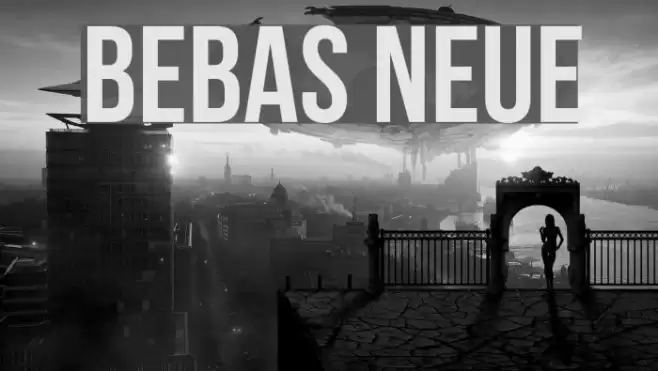 Bebas Neue Font examples