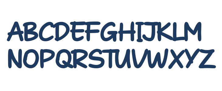 Bebas Note Bold Uppercase