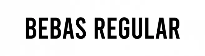 Bebas Regular  لخطوط تنزيل