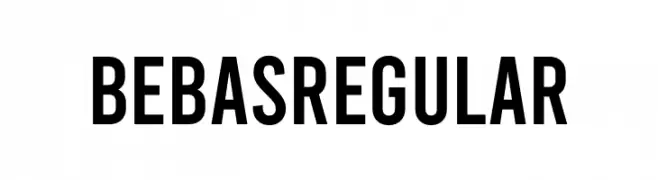 Bebas Regular  لخطوط تنزيل