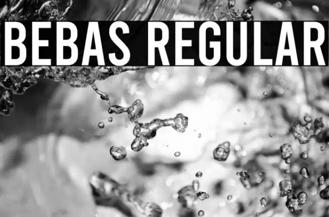 Bebas Regular Fuentes examples