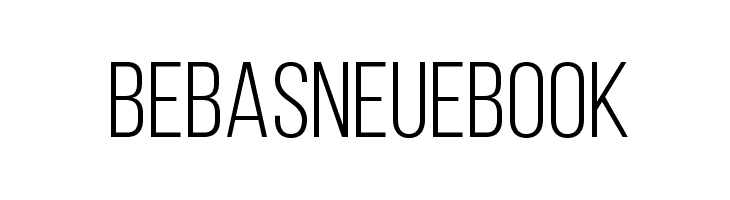 BebasNeueBook Font