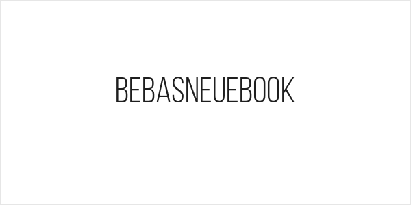 BebasNeueBook Logo