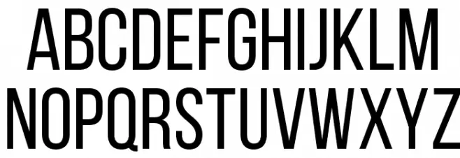 BebasNeueRegular フォント 小文字