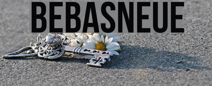 BebasNeue Font examples
