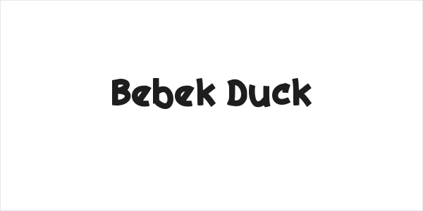 Bebek Duck Logo