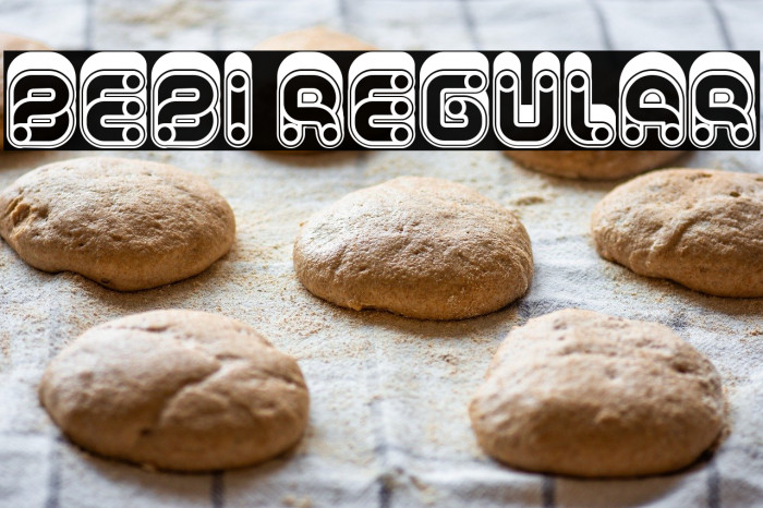 Bebi Regular Example 1