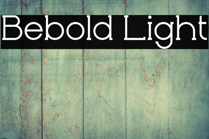 Bebold Light Example 3