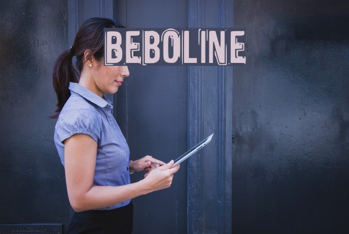 Beboline Font examples