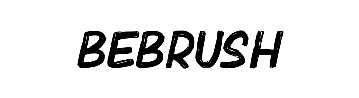 Bebrush  नि: शुल्क फ़ॉन्ट्स डाउनलोड