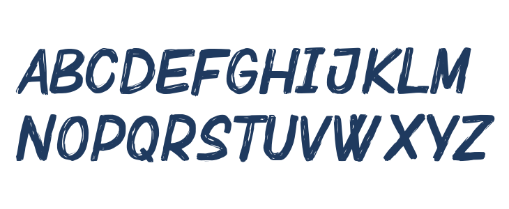 Bebrush Lowercase