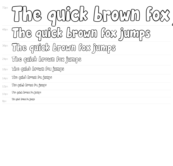 Becak Outline Waterfall