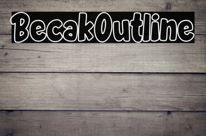 BecakOutline Example 2