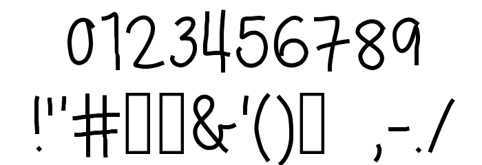 Because He Lives Font OTHER CHARS