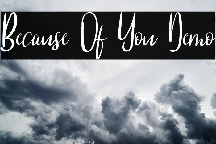 Because Of You Demo Example 1