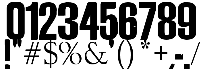 BecauseYouWereHome Font OTHER CHARS