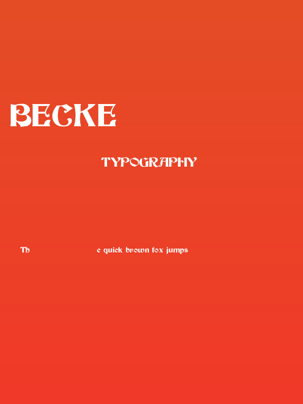 Becker-Medium Poster