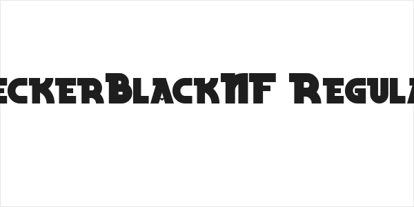 BeckerBlackNF Regular Logo
