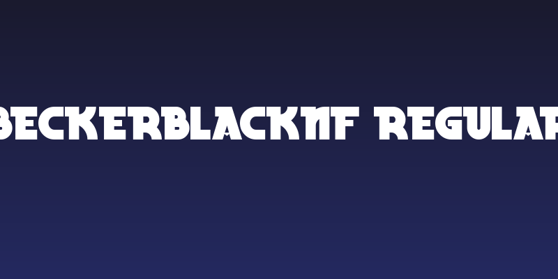 BeckerBlackNF Regular Social Header