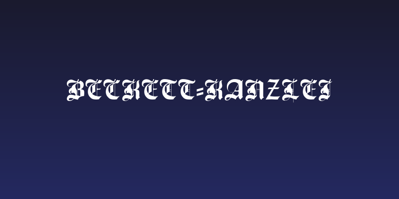 Beckett-Kanzlei Social Header