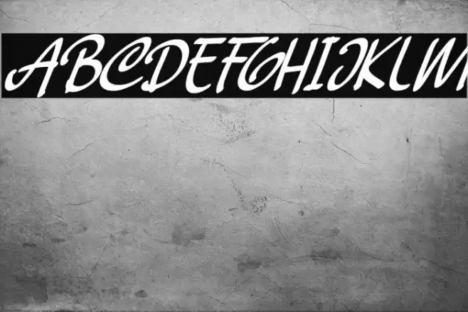 Beckhand Italic Font examples