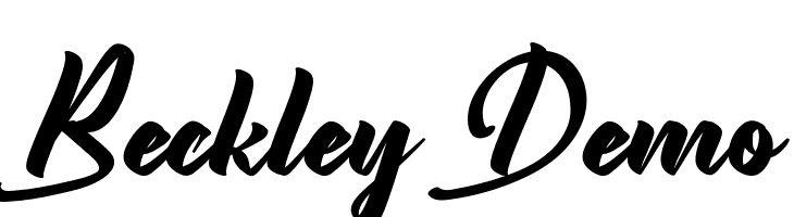 Beckley Demo  Descarca Fonturi Gratis