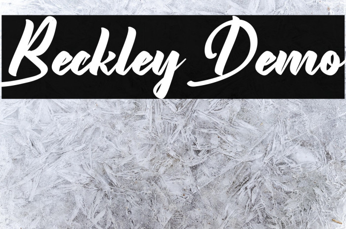 Beckley Demo Example 3