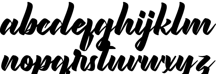 Beckley Demo Font LOWERCASE