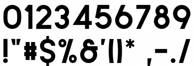 Beckman Free Font OTHER CHARS