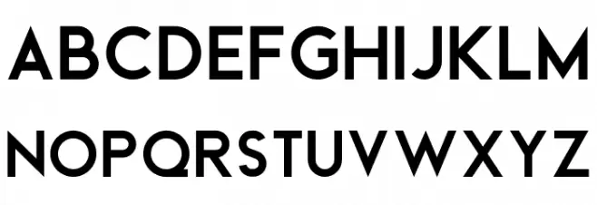 Beckman Free Schriftart Groß