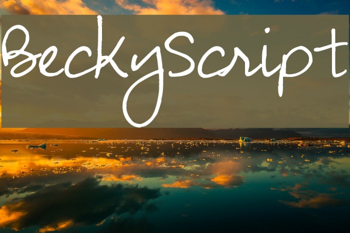 BeckyScript Example 3