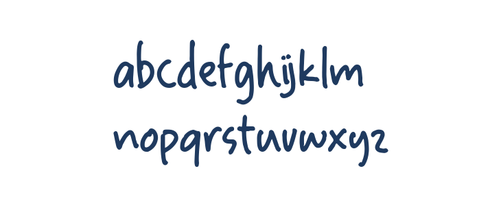 Becomes Notes Regular Lowercase