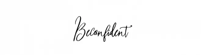 Beconfident  Frei Schriftart Herunterladen