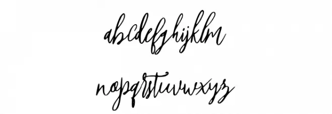 Beconfident फ़ॉन्ट लोअरकेस