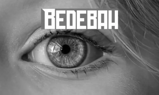 Bedebah Font examples