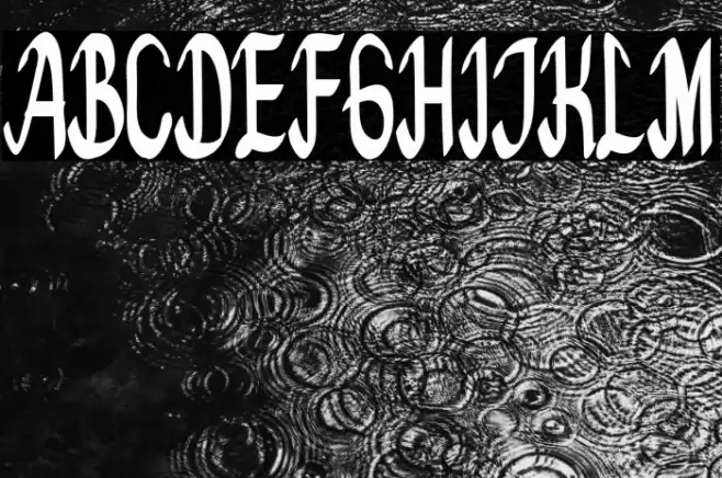 Bedeng Holis Font examples