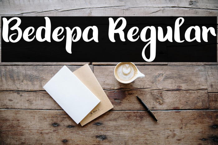 Bedepa Regular Example 1