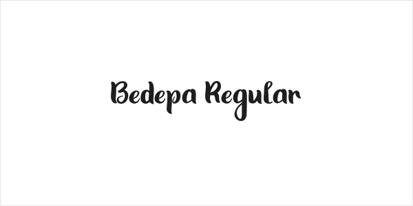 Bedepa Regular Logo