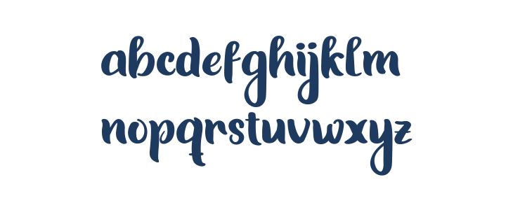 Bedepa Regular Lowercase