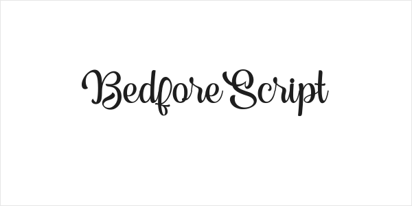 BedforeScript Logo
