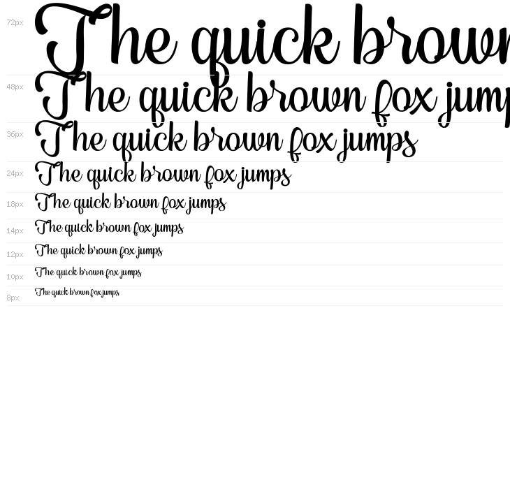 BedforeScript Waterfall