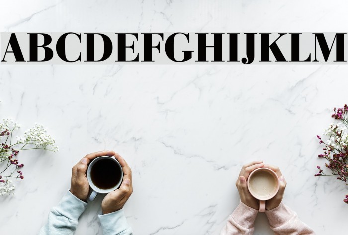 Bedini Bold Font examples