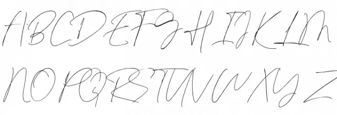Bedley 字体 大写