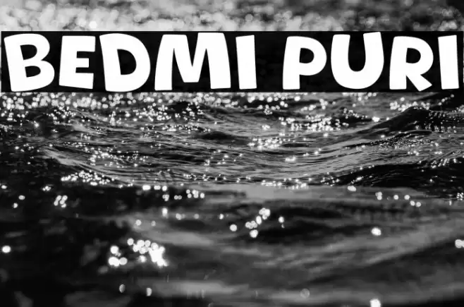 Bedmi Puri Font examples