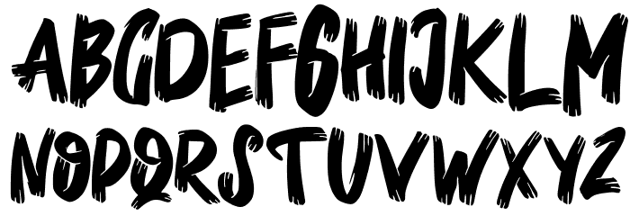 Bedmifo FREE Font OTHER CHARS