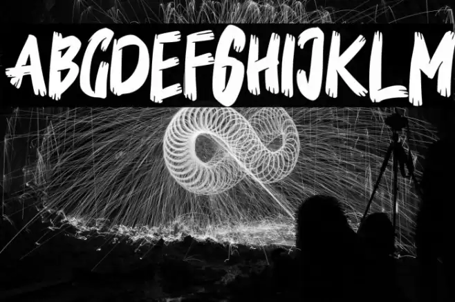 BedmifoFREE Font examples