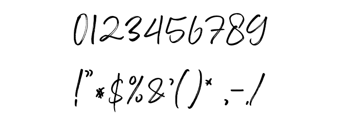 Bedontes Font OTHER CHARS