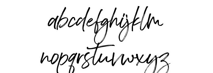 Bedontes Font LOWERCASE