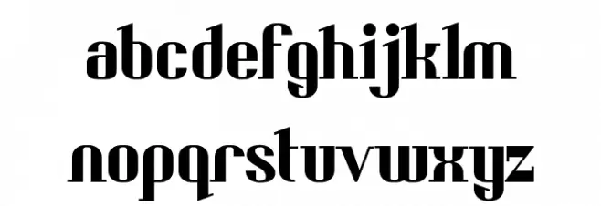 Bedric's Worth फ़ॉन्ट लोअरकेस